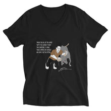 Load image into Gallery viewer, What it Might Take - Unisex Short Sleeve V-Neck T-Shirt
