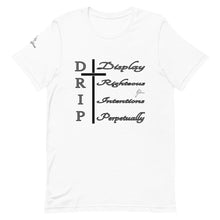 Load image into Gallery viewer, D.R.I.P the T-shirt, made for the display of a kingdom lifestyle
