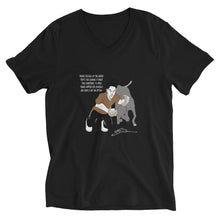Load image into Gallery viewer, What it Might Take - Unisex Short Sleeve V-Neck T-Shirt
