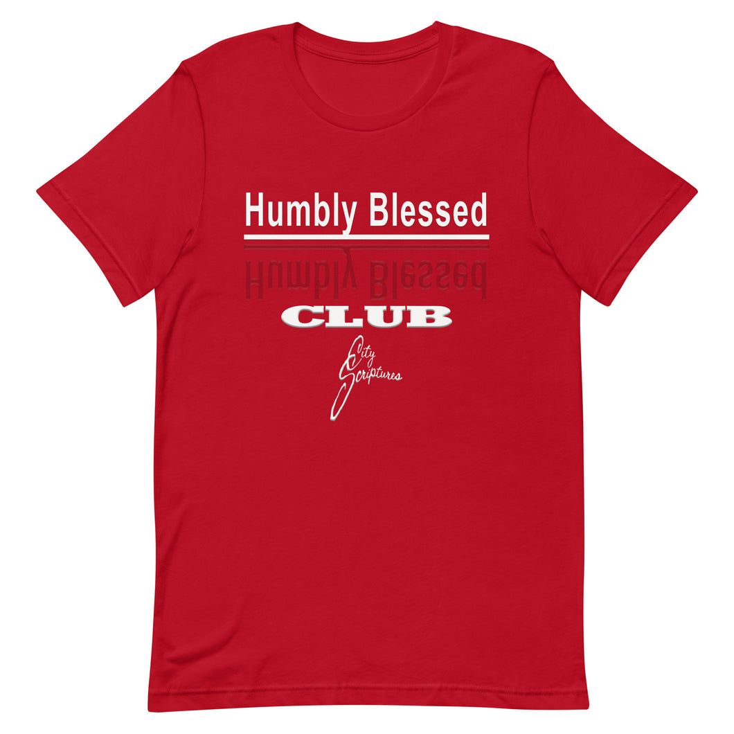 Humbly Blessed Unisex t-shirt